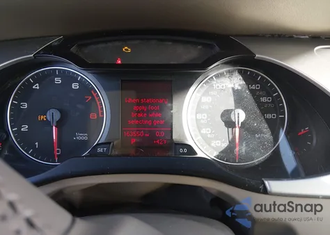 2012 Audi A4 2.0T Premium z USA, uszkodzony, nr VIN WAUFFBFL5CA118837